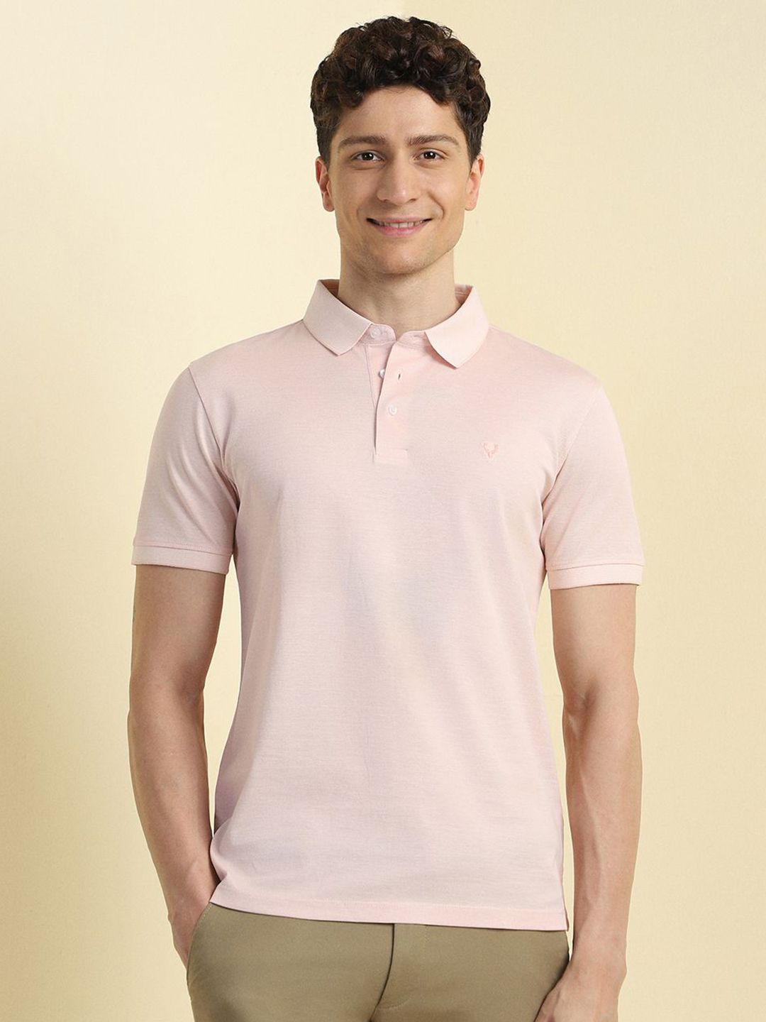 Allen Solly Men Polo Collar T-shirt