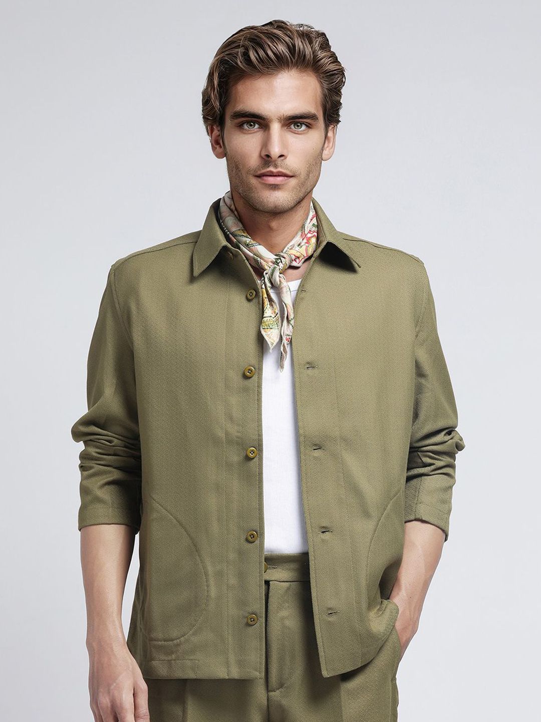 RARE RABBIT Men Solid Tailored Jacket