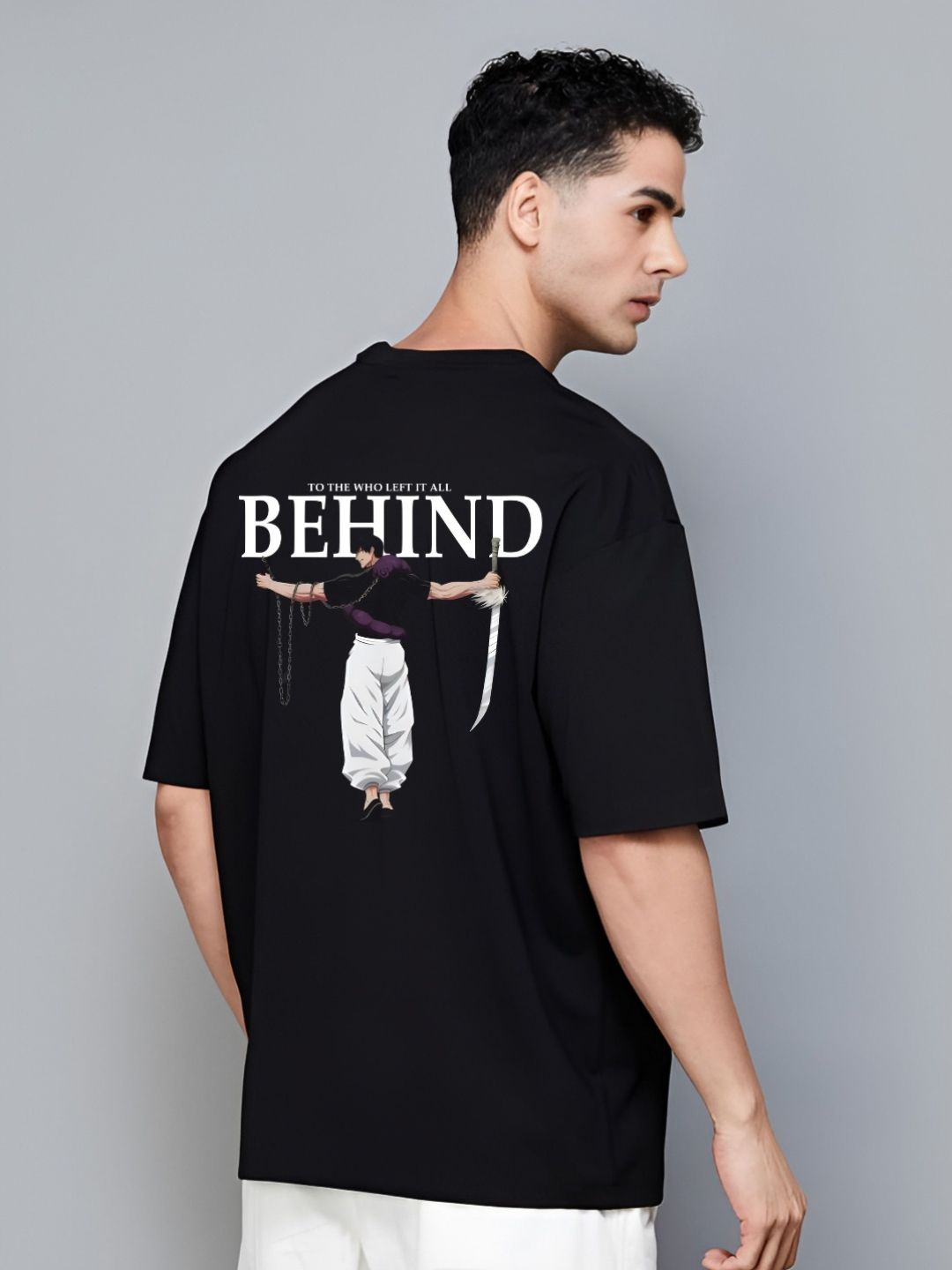 BDSQUARE Men Printed Monochrome Pockets T-shirt