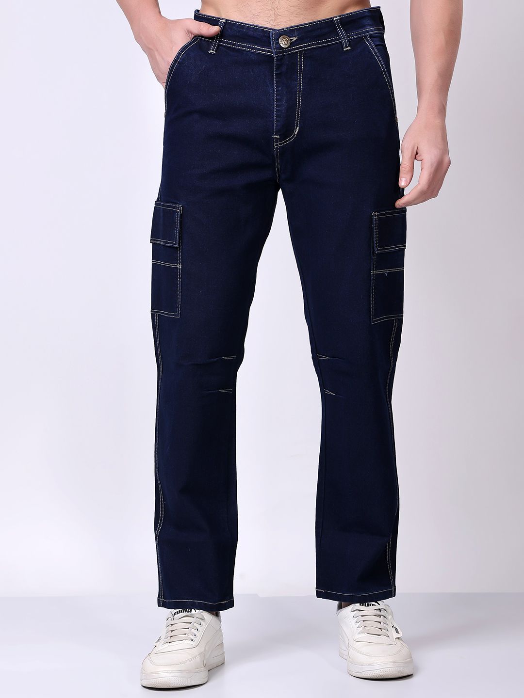 ZAYSH Men Mildly Distressed Stretchable Jeans