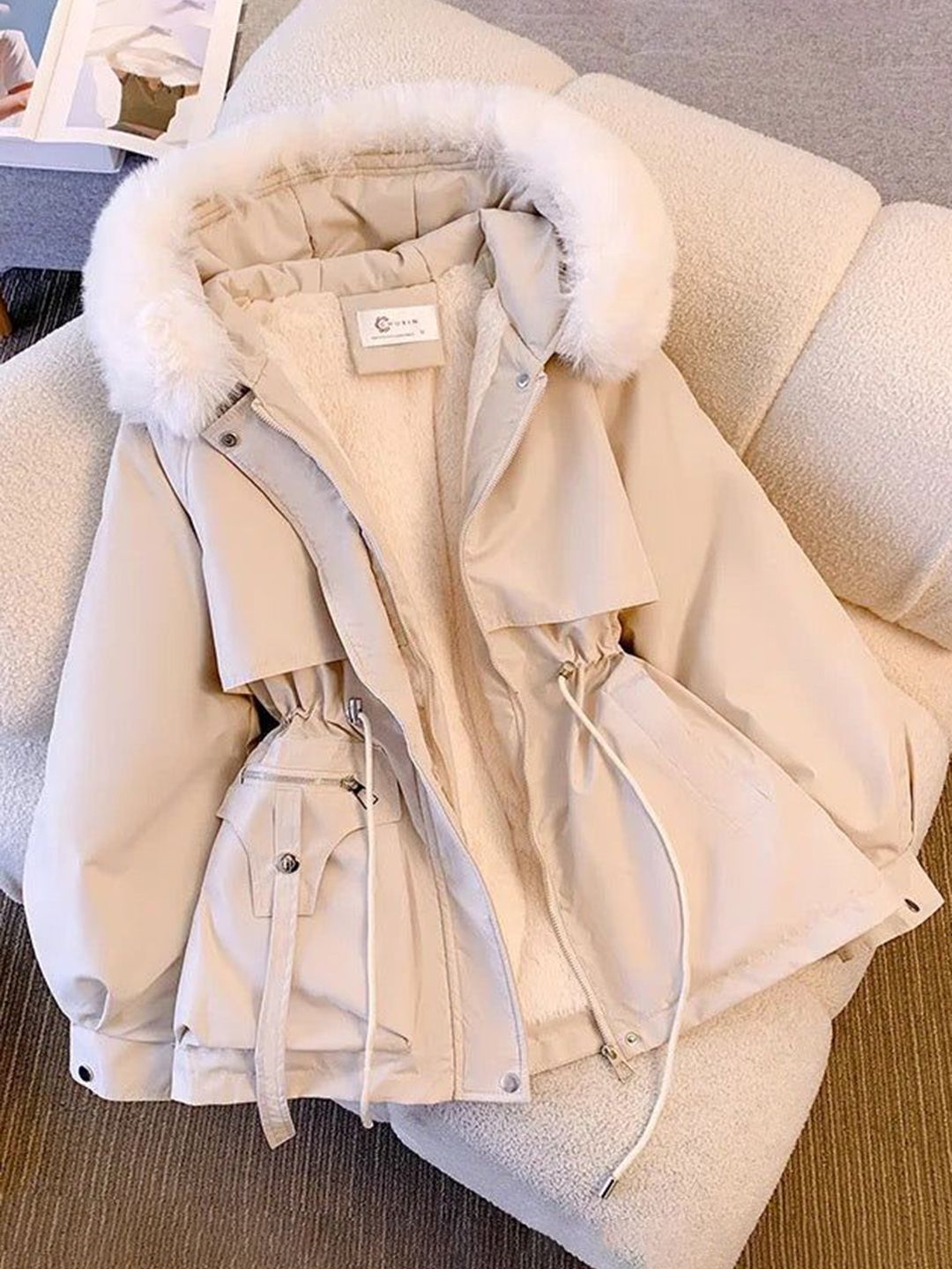 Buy Miss Mosa By Akanksha Women Parka Jacket - Jackets for Women