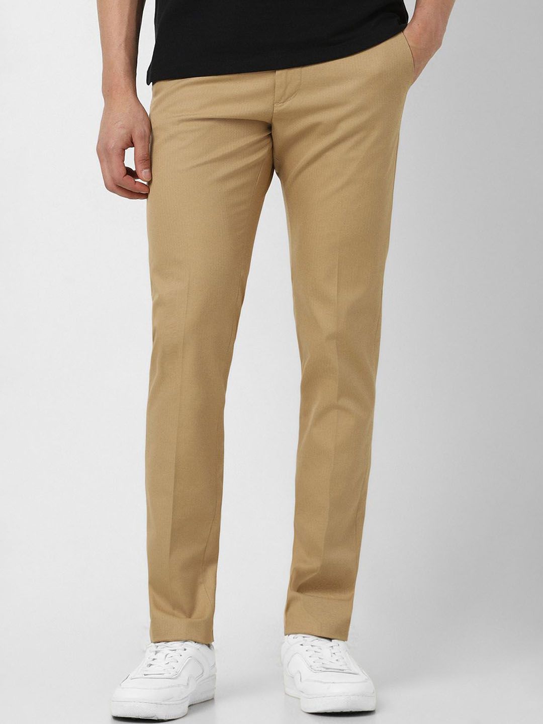 Peter England Elite Men Slim Fit Trousers