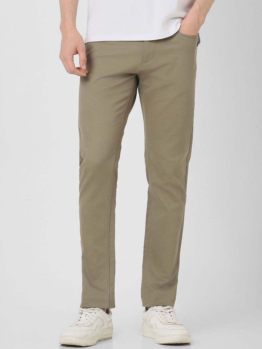 Peter England Casuals Men Slim Fit Trousers