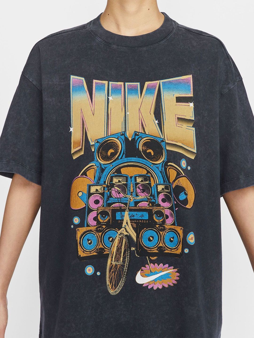 Buy Nike Sportswear Oversized Short-Sleeve T-Shirt - Tshirts for