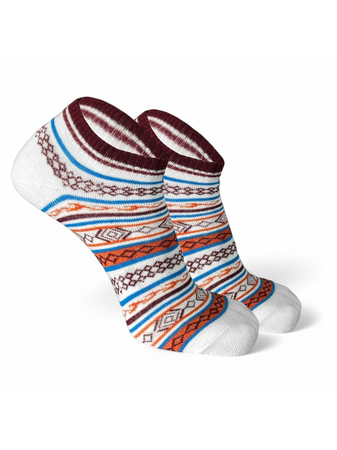 Sockscarving Men Colourblocked Ankle Length Socks