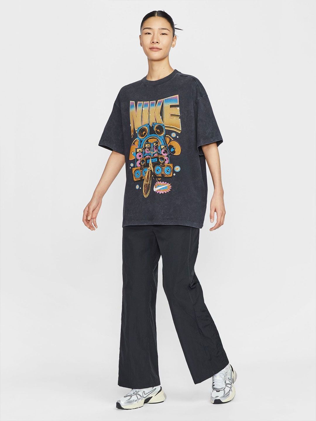 Buy Nike Sportswear Oversized Short-Sleeve T-Shirt - Tshirts for