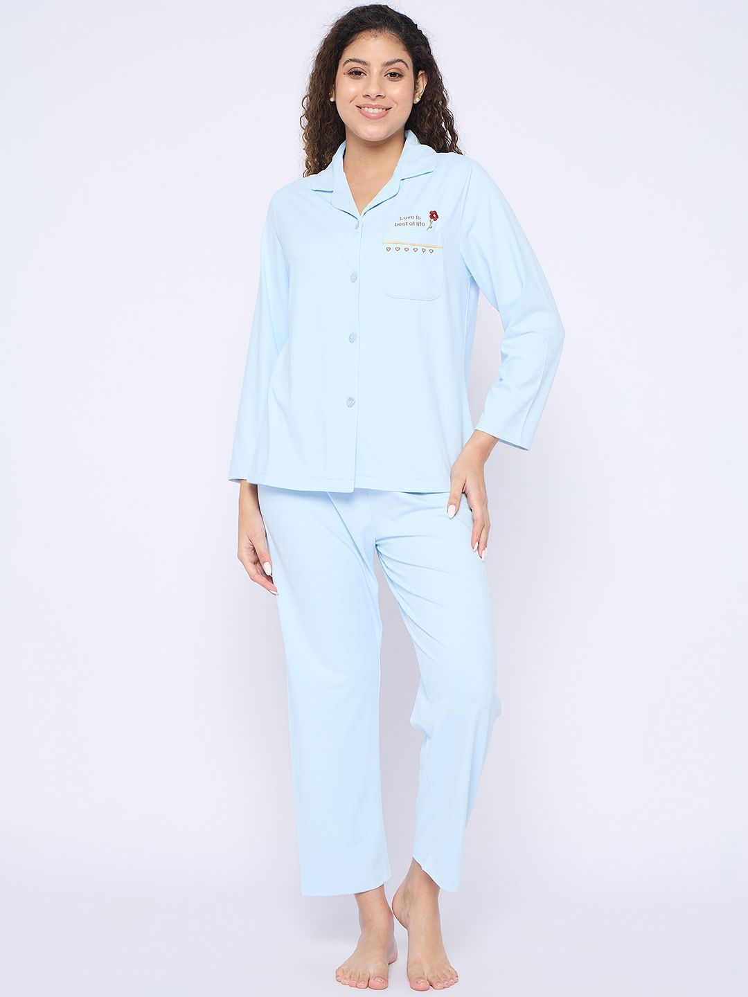 Camey Women Pure Cotton Night suit