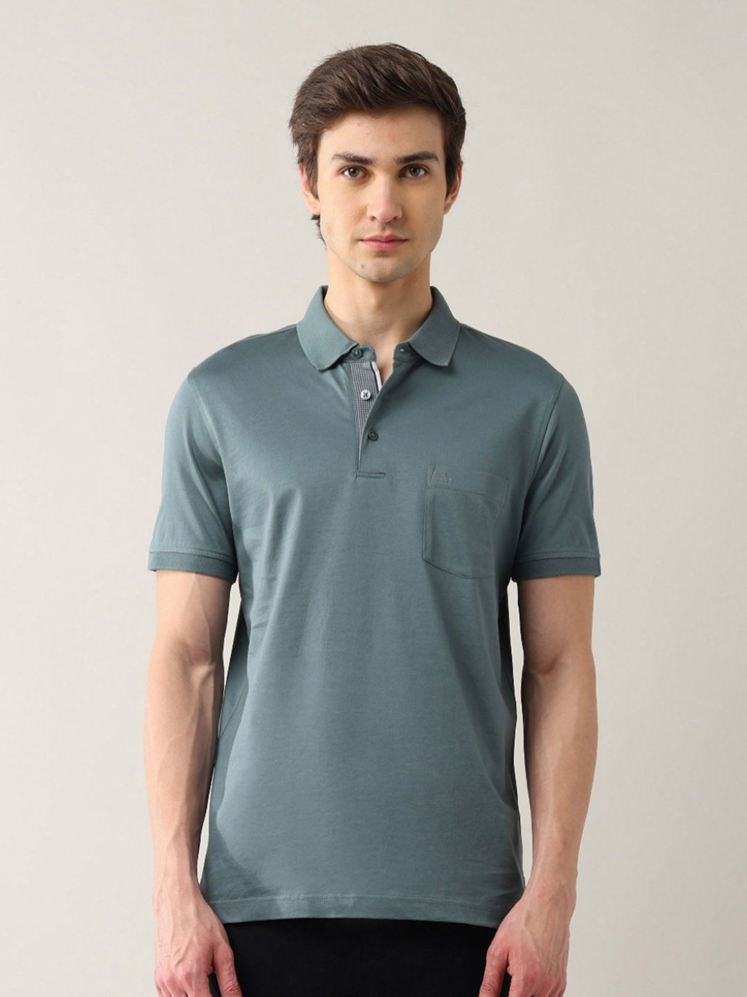 Arrow Men Polo Collar Pockets T-shirt