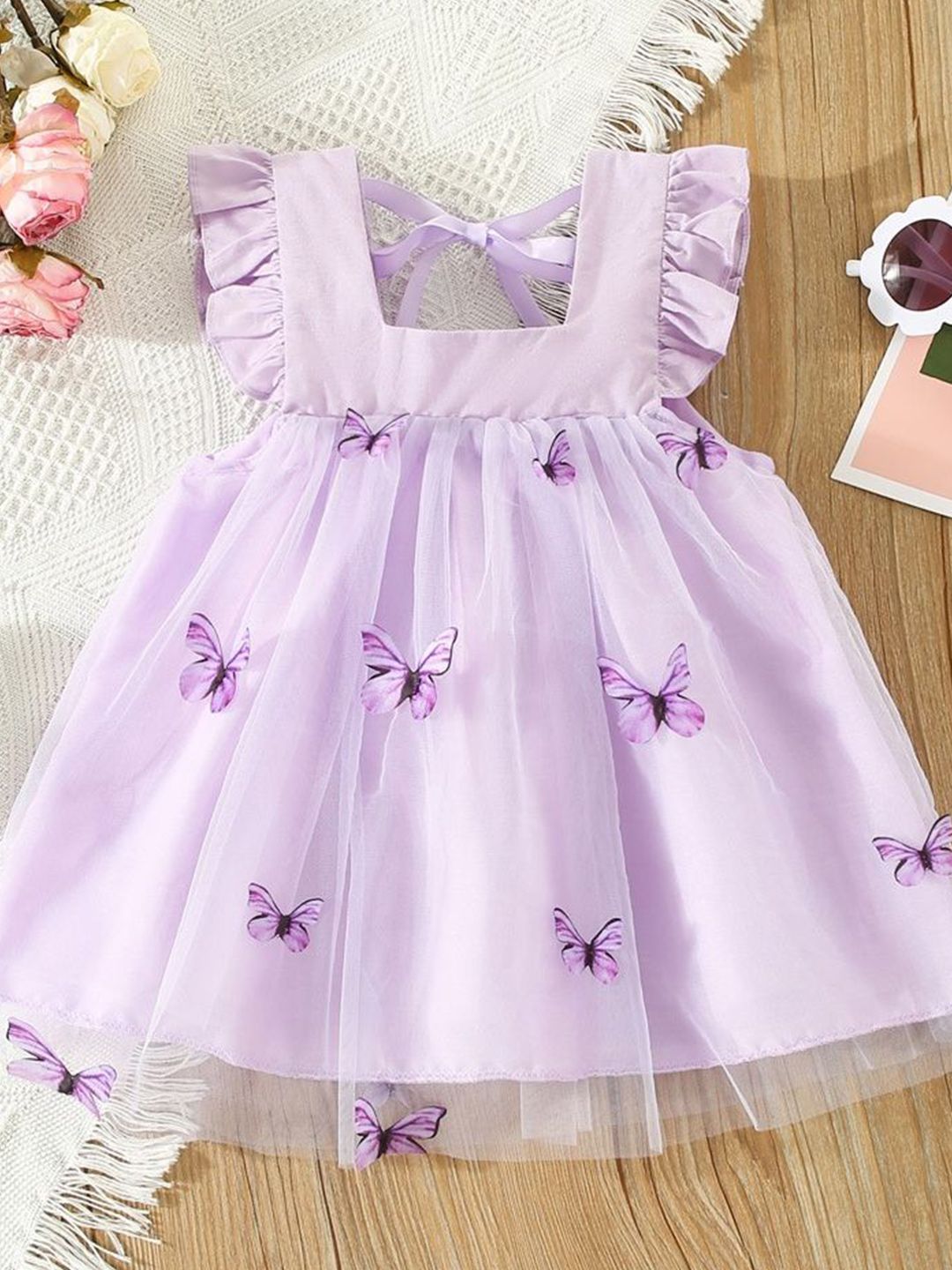 LULU & SKY Girls Fit & Flare Dress