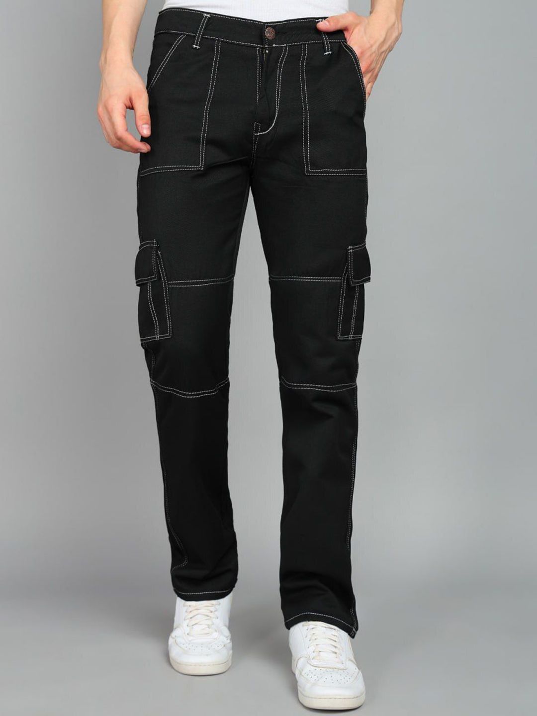 LINARIA Men Classic Mid-Rise Jeans