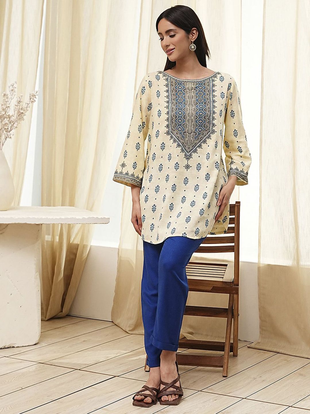 Biba Biba Printed Kurti
