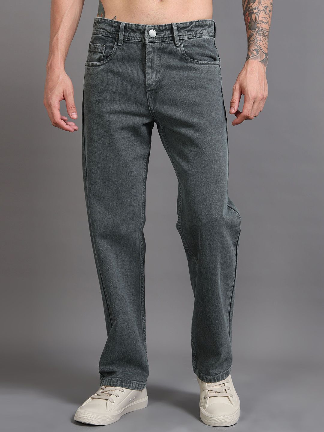 Kolor Fusion Men Loose Regular Fit Light Fade Jeans