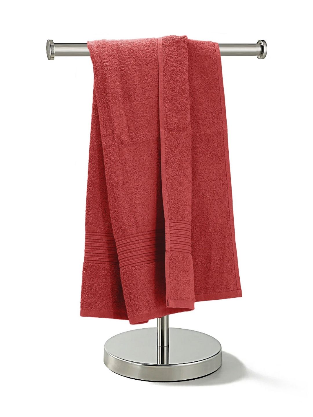 The Happy Pod 6 Piece Coral 380 GSM High Absorbent Cotton Towel Set