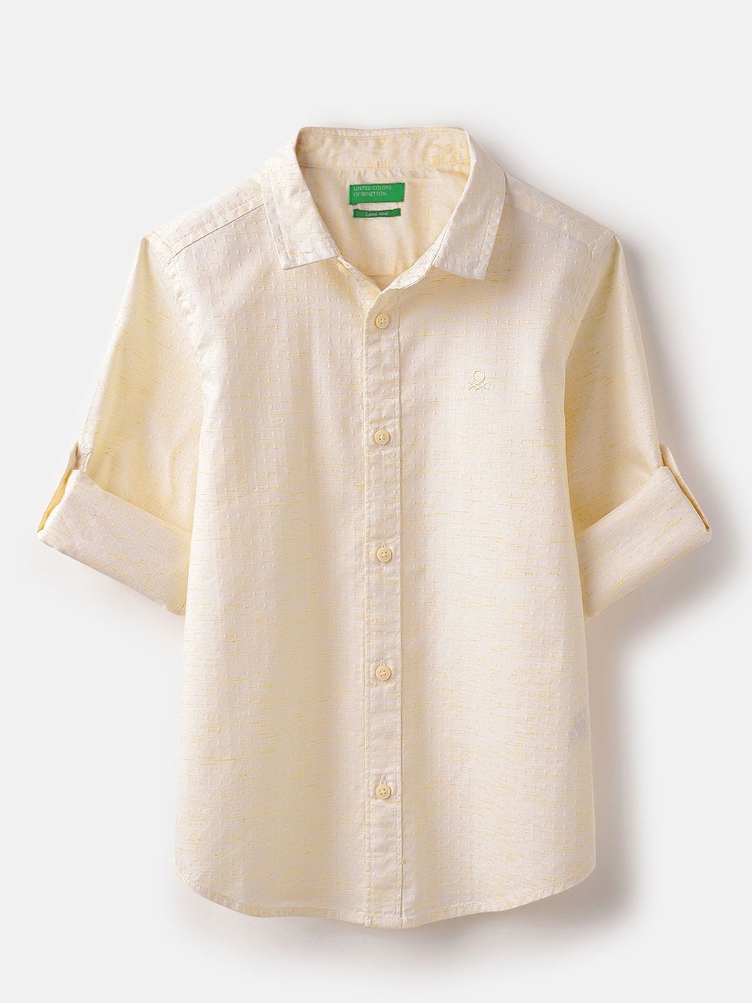 United Colors of Benetton Boys Opaque Casual Shirt