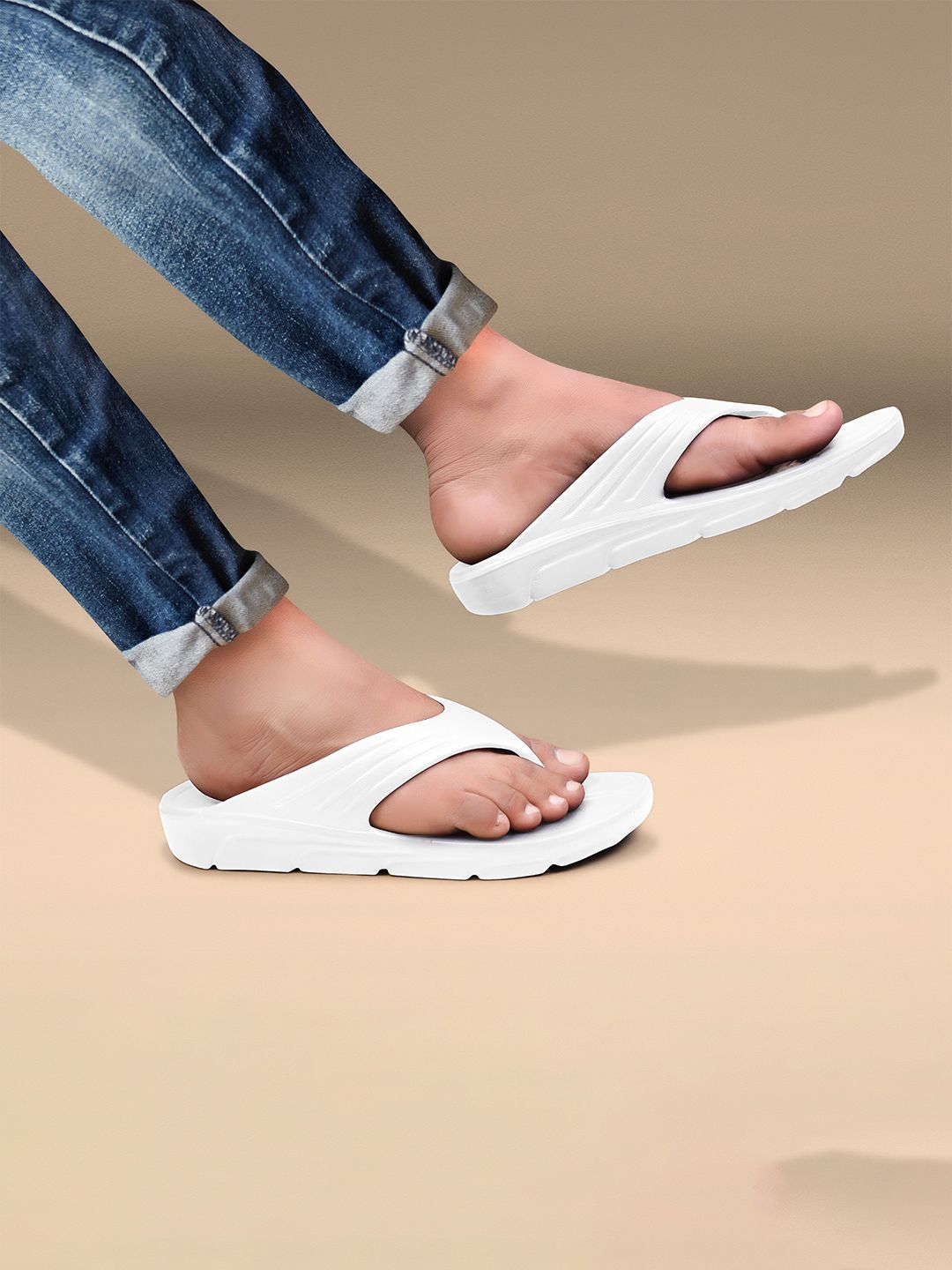 DRACKFOOT Men Thong Flip-Flops