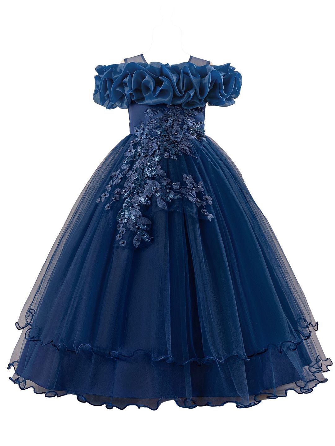 StyleCast x Revolte Girls Net Maxi Dress