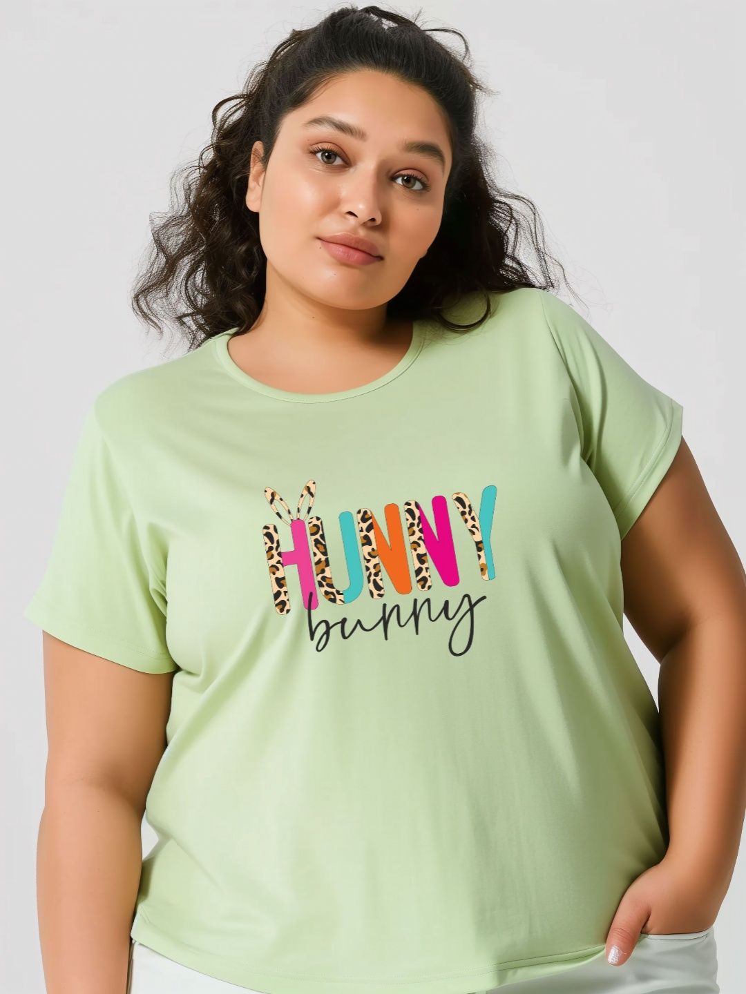 Toodle Plus Women Plus size Printed T-Shirt