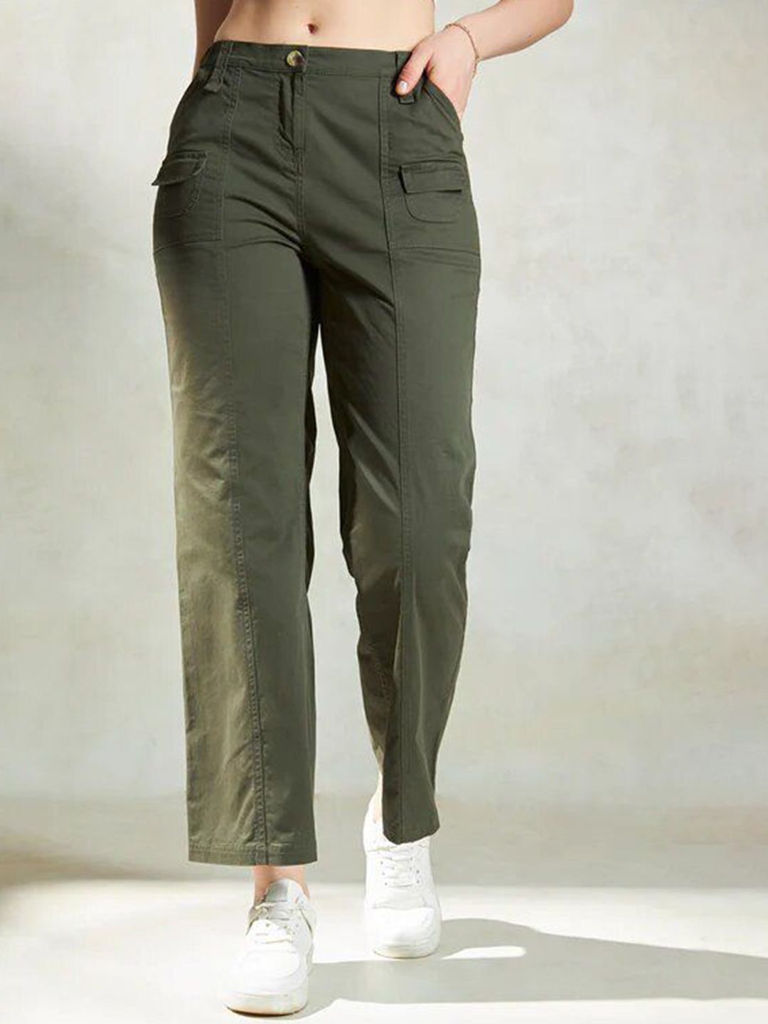SZN Women High-Rise Trousers