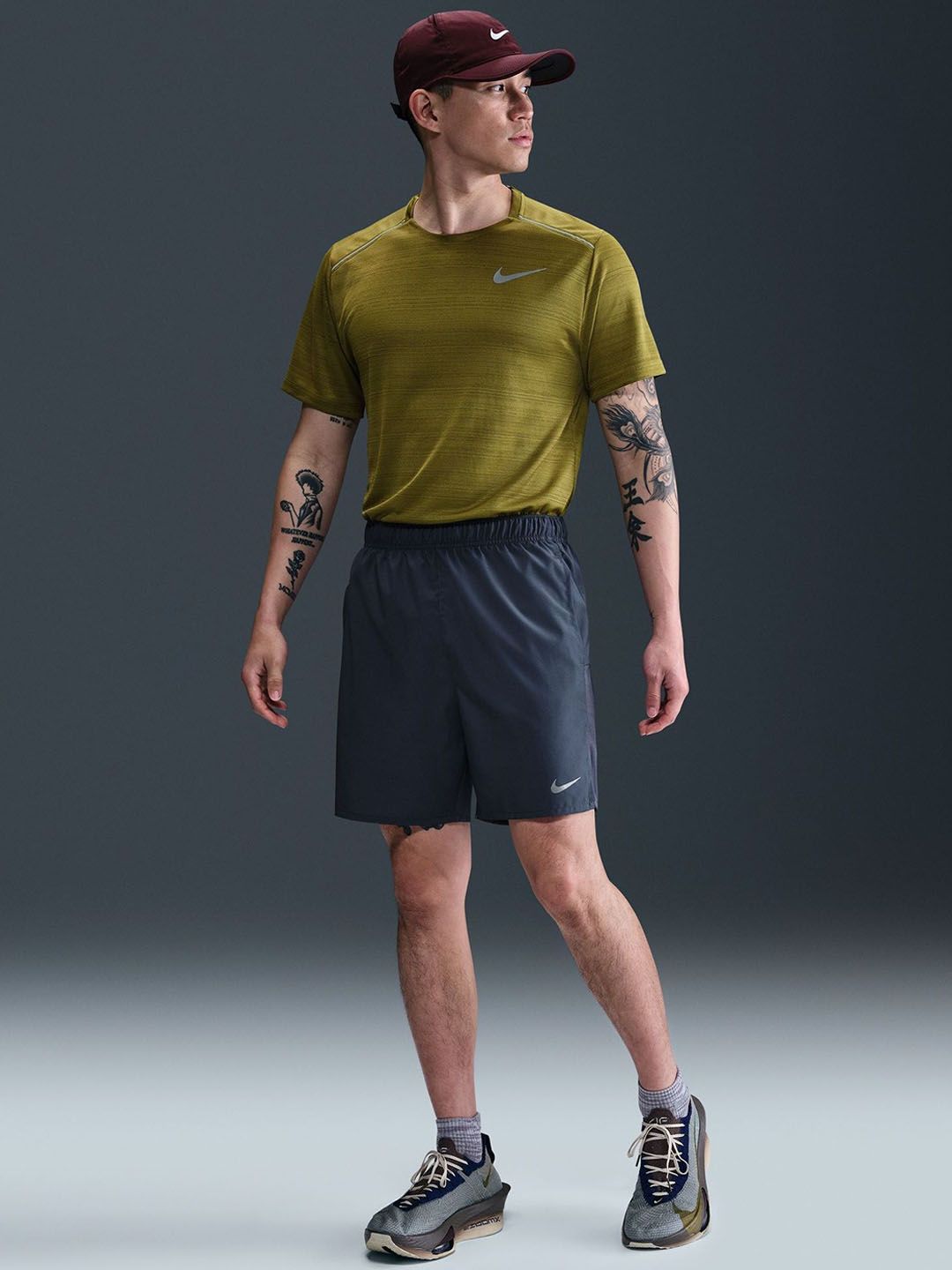 Buy Nike Men Dri-FIT Challenger Brief-Lined Versatile Shorts
