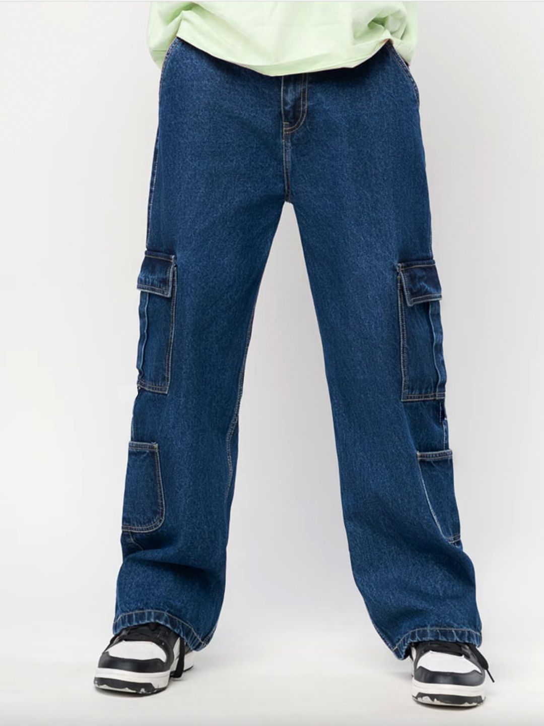 MASTERLY WEFT Men Super Low Distress Stretchable Jeans