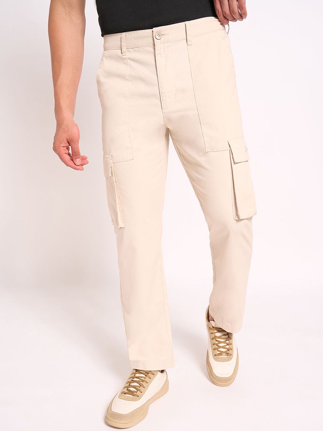 7 Alt by Pantaloons Men Cargos Trousers