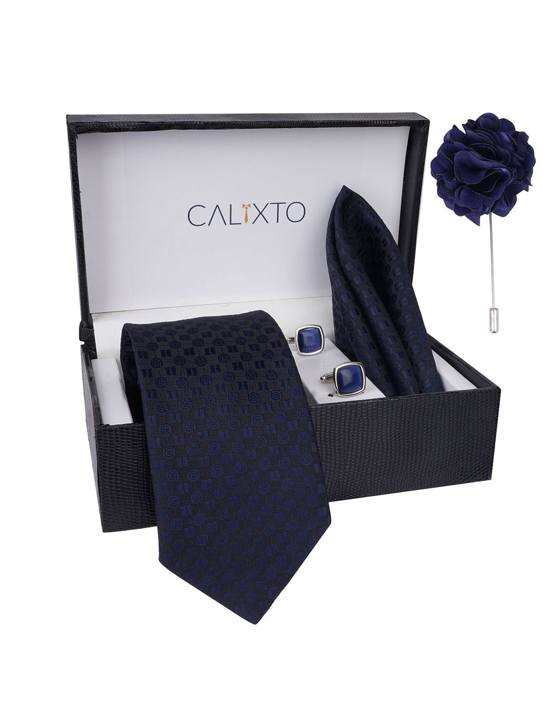 CALIXTO Men Pack Of 4 Accessory Gift Set