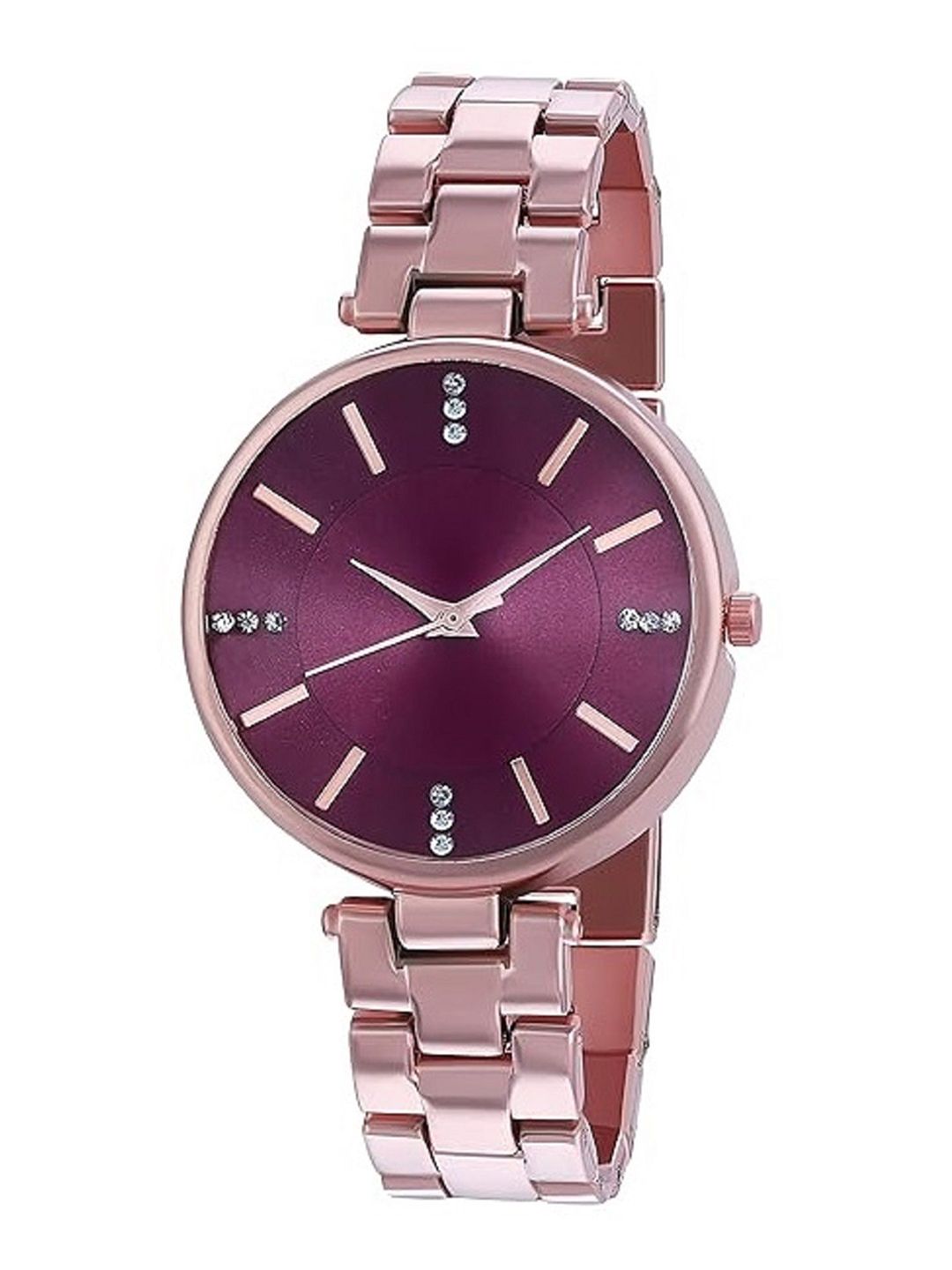Buy SZN Women Dial & Stainless Steel Straps Analogue Watch Red