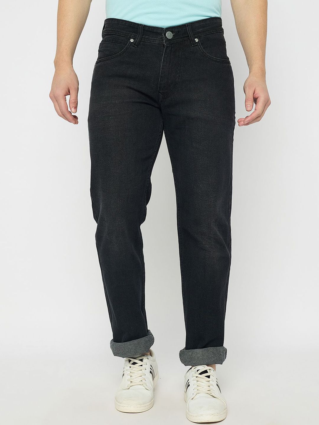 Duke Men Regular Fit Mid-Rise Stretchable jeans