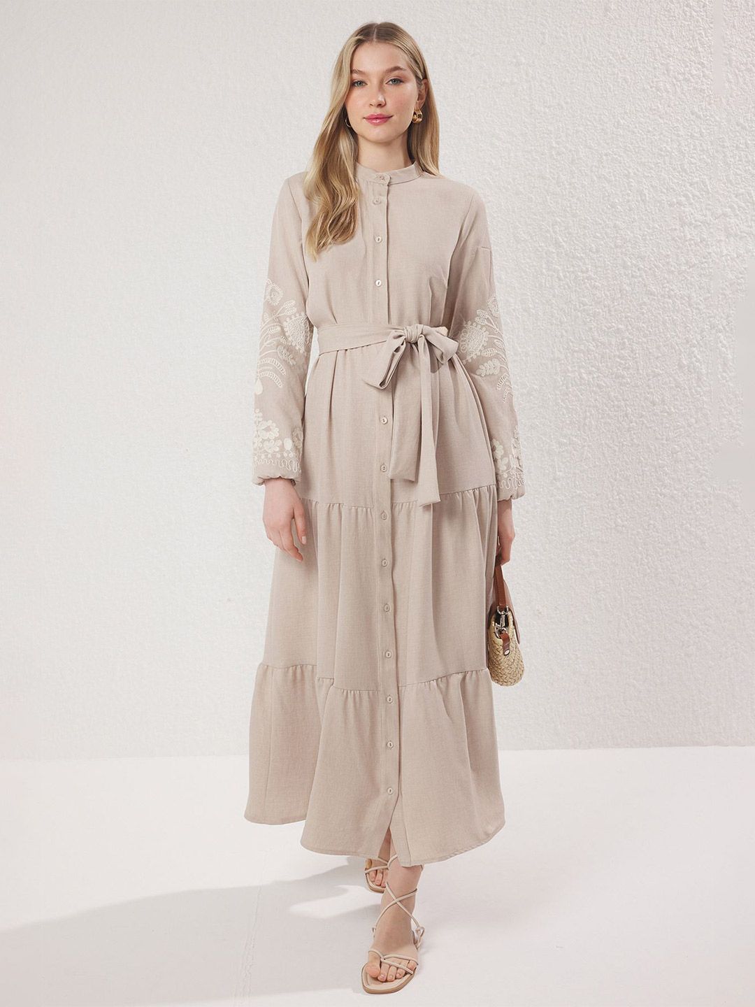 Trendyol Puff Sleeves Maxi Dress