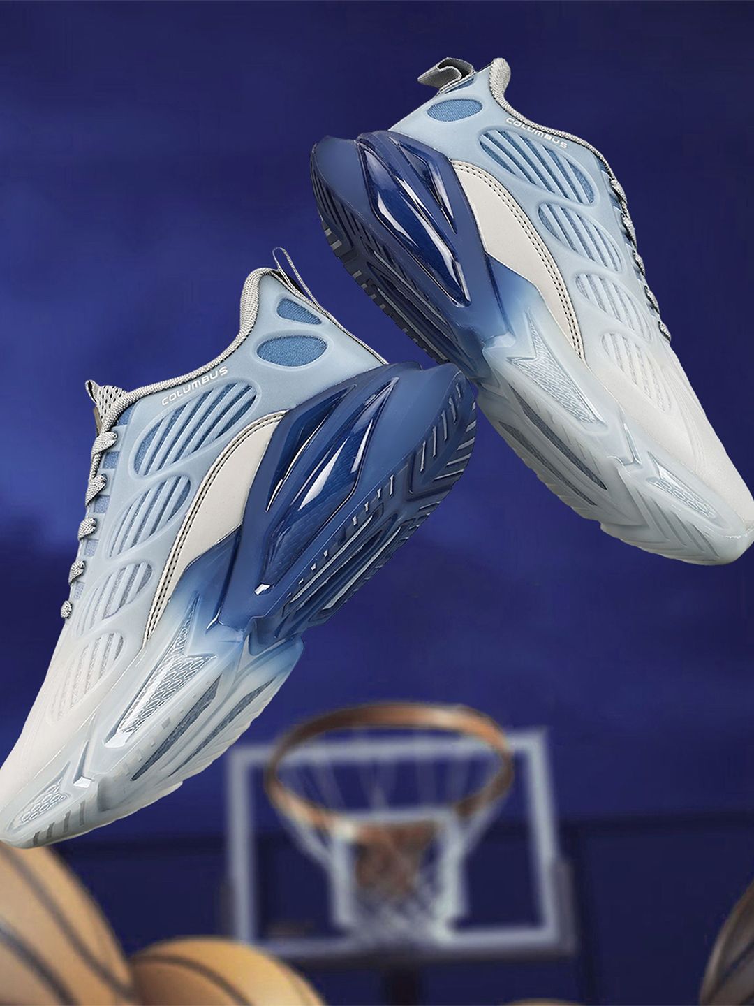 Columbus Men Mesh Running Non-Marking Shoes