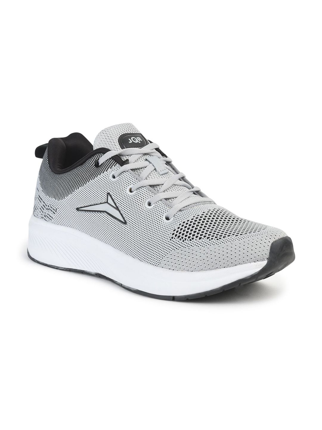 JQR Men Mesh Running Lace-Ups Non-Marking Shoes