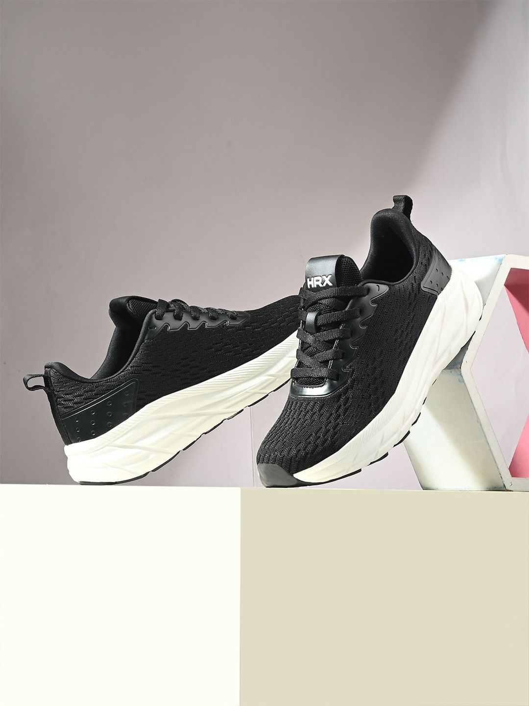HRX by Hrithik Roshan Women Mesh Running Non-Marking Shoes Price in India