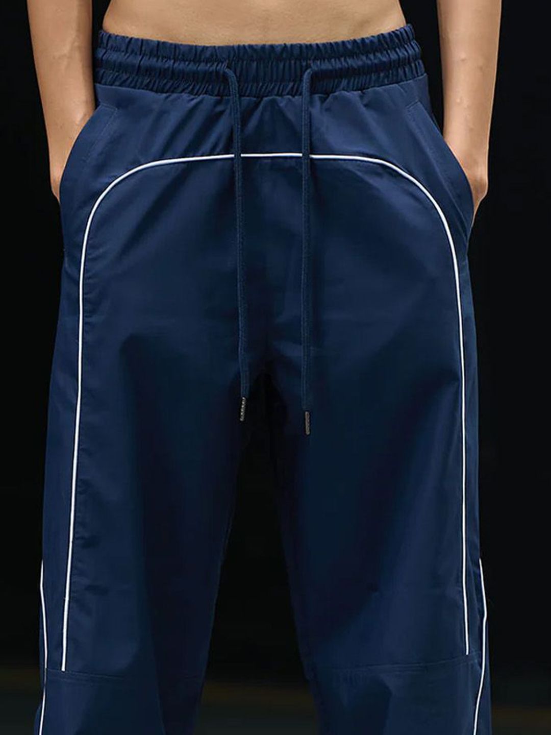 Buy Bonkers Corner Women Navy Blue Sporty Deconstructed Loose