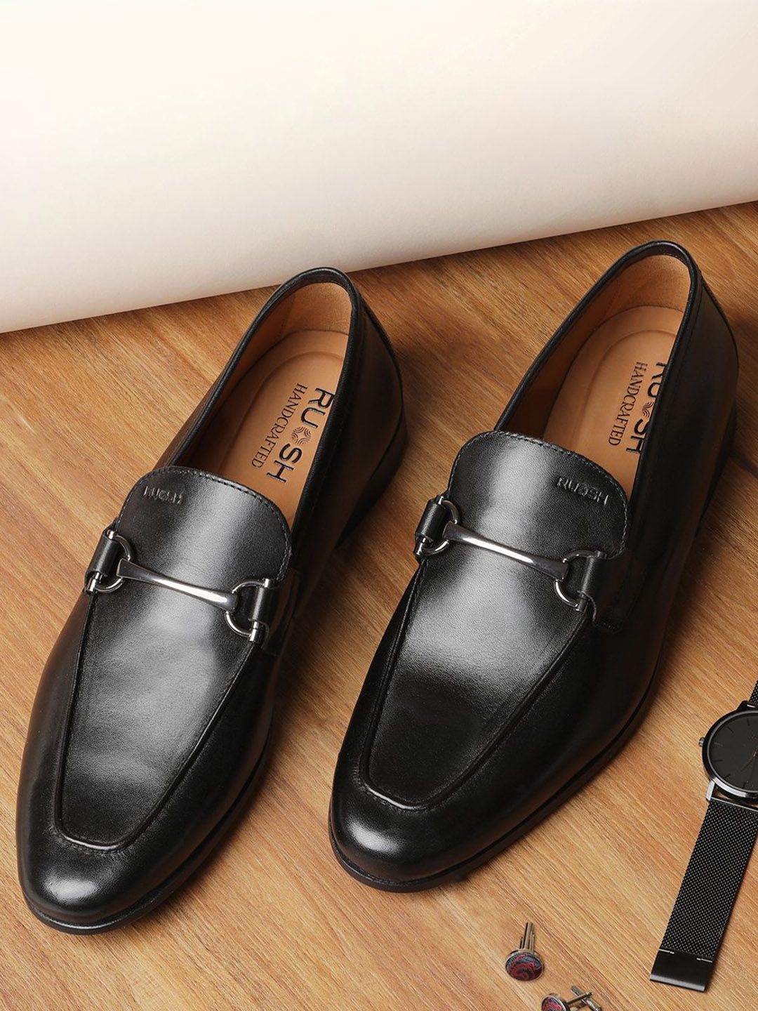 Ruosh Ruosh The Falon Men Leather Formal Loafers