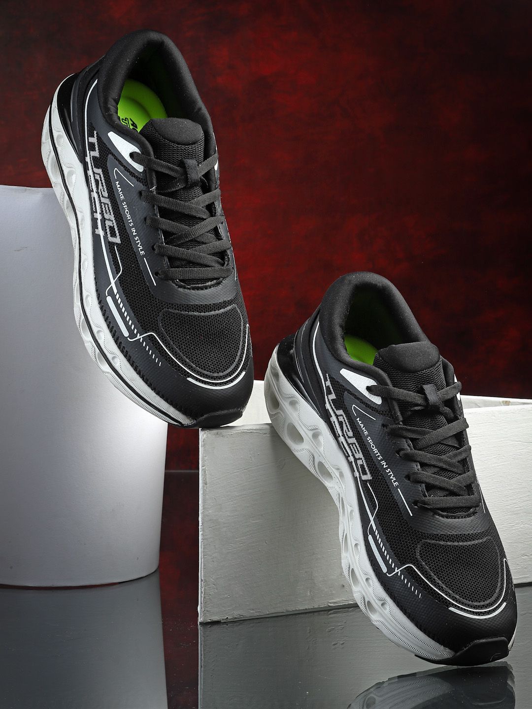 Action Men Mesh Running Non-Marking Shoes