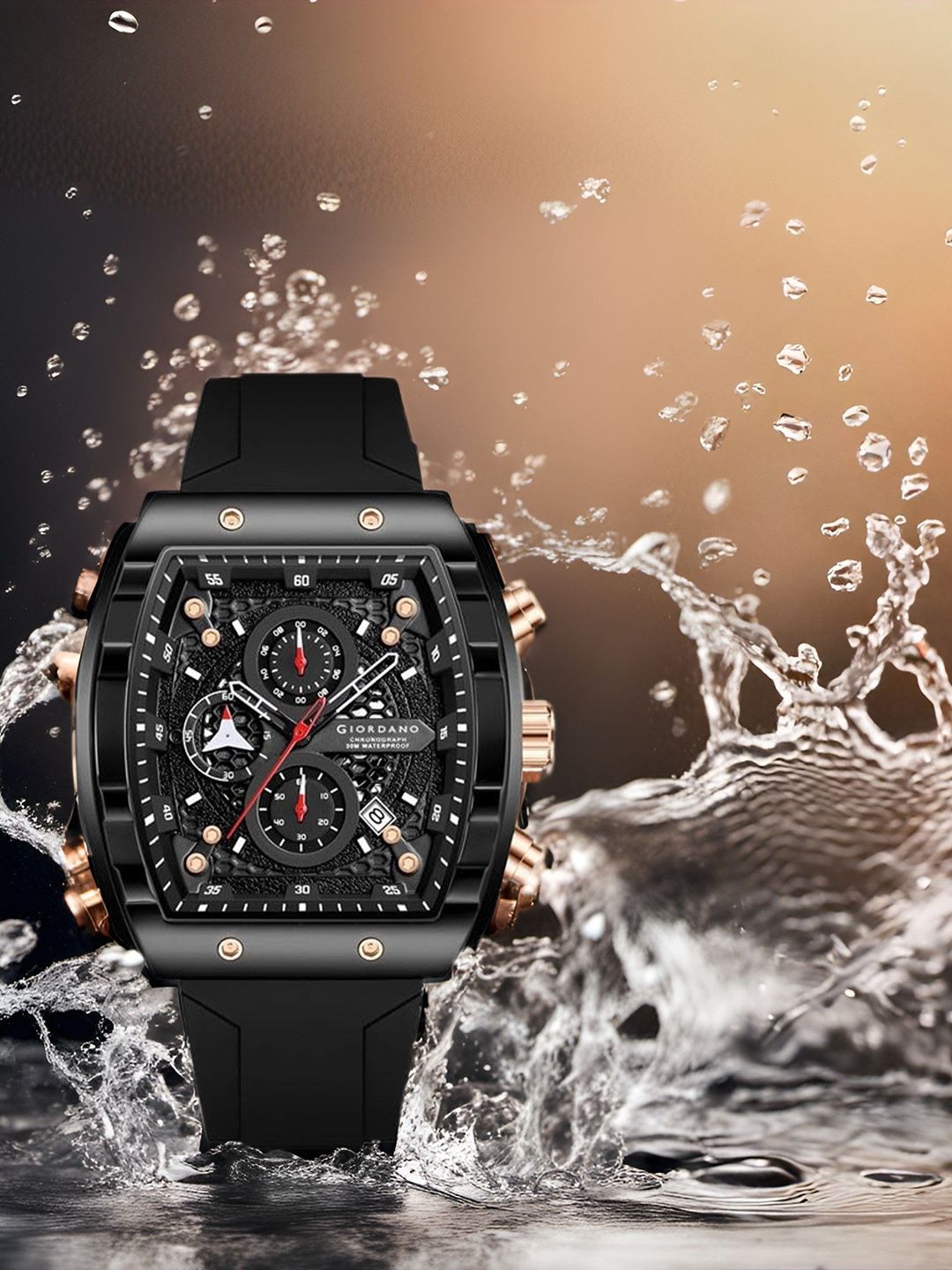 Buy GIORDANO Men Skeleton Wrap Around Straps Multifuncational