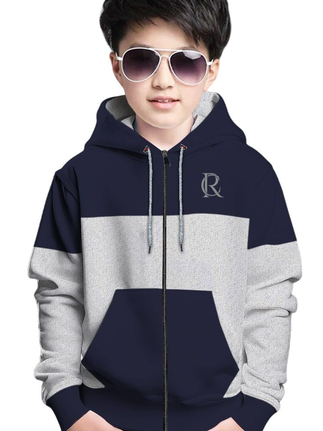 MYEONN Boys Printed Hooded Sweatshirt