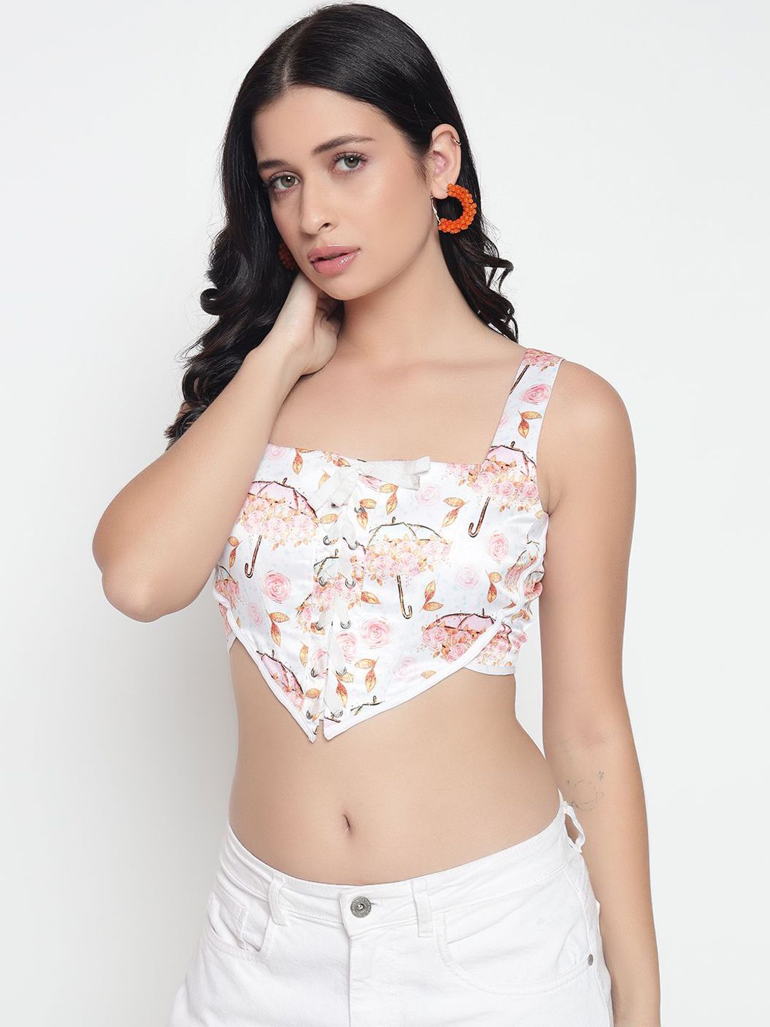 Sugercandy Printed Brunch Date Corset