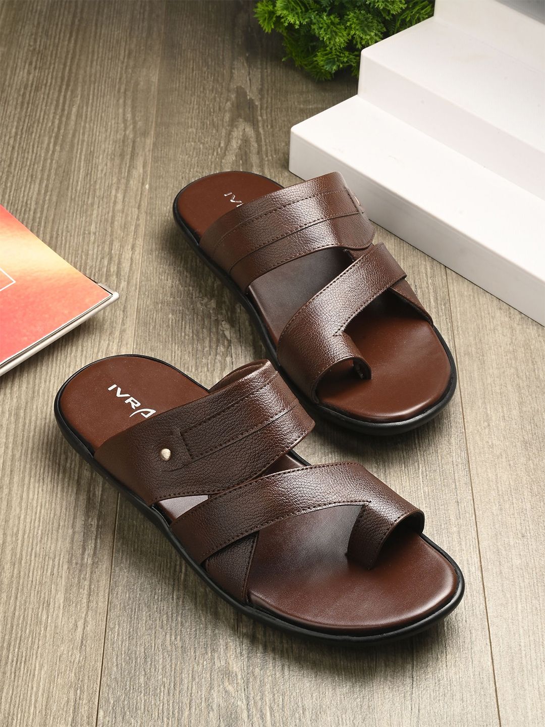 IVRAH Men Slip-On Comfort Sandals