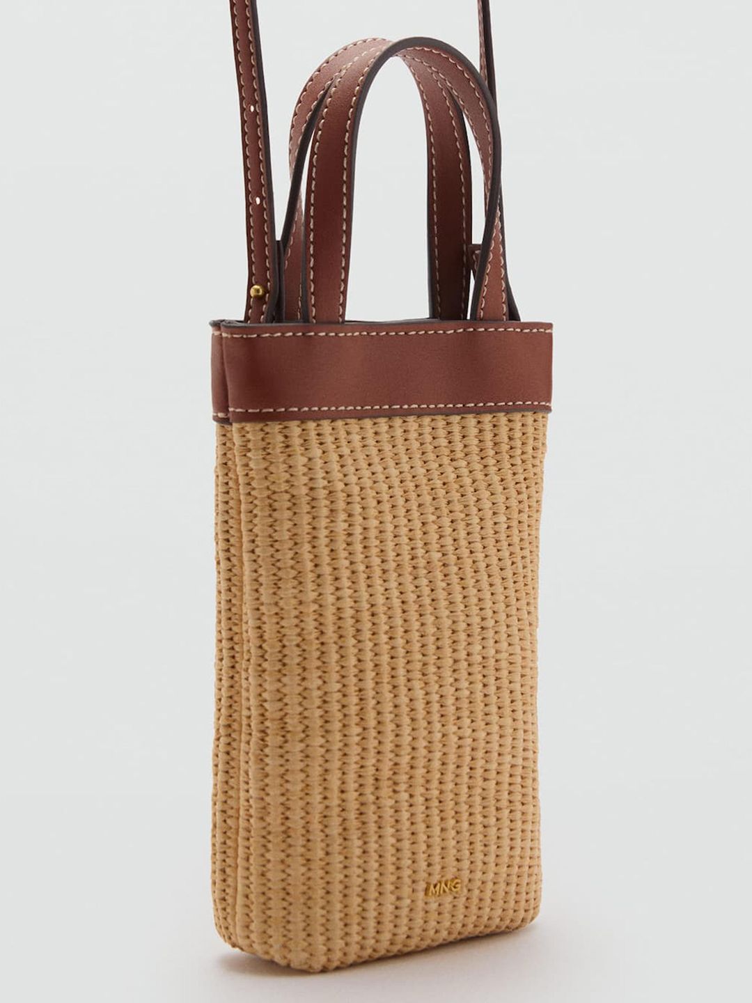 Basket Weave Mobile Pouch