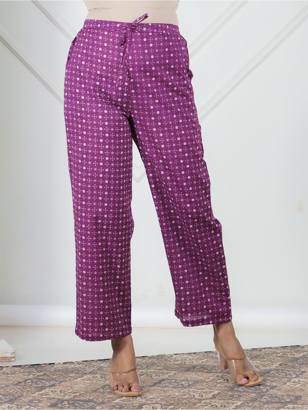 Aramya Women Ethnic Motifs Printed Ethnic Palazzos