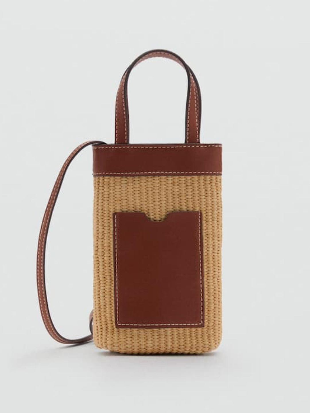 Basket Weave Mobile Pouch