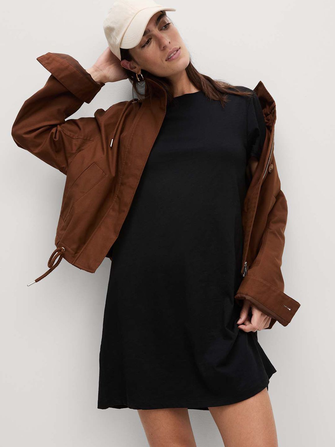 Marks & Spencer Pure Cotton Mini T-Shirt Dress