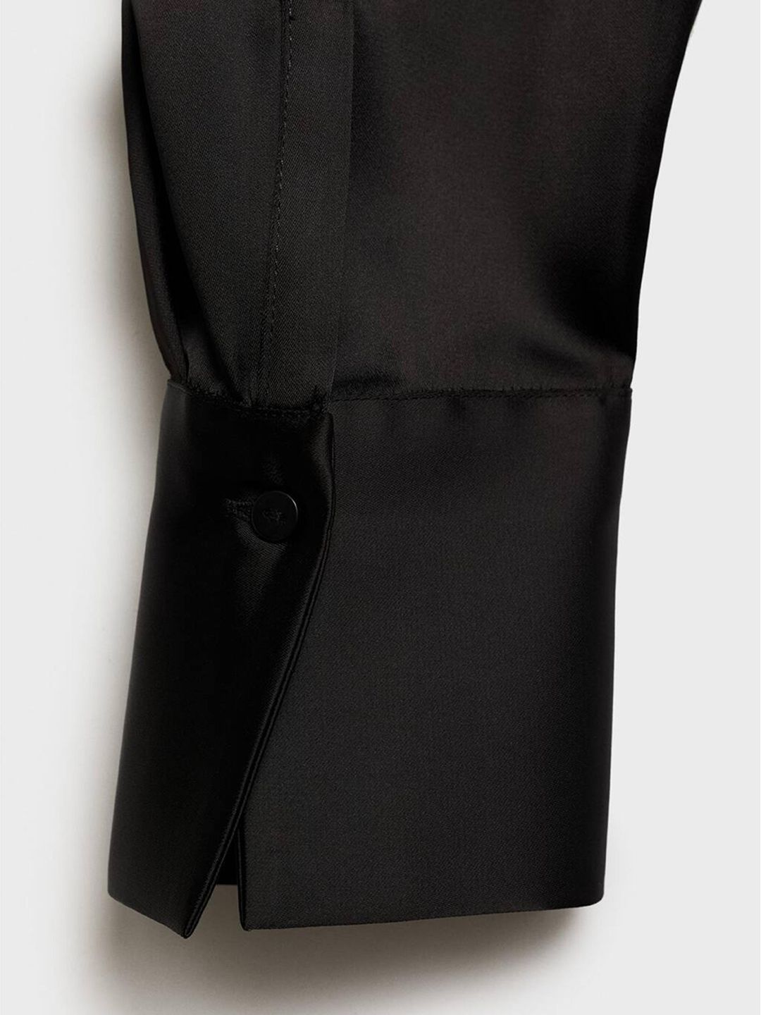 Regular Fit Satin-Finish Opaque Party Shirt