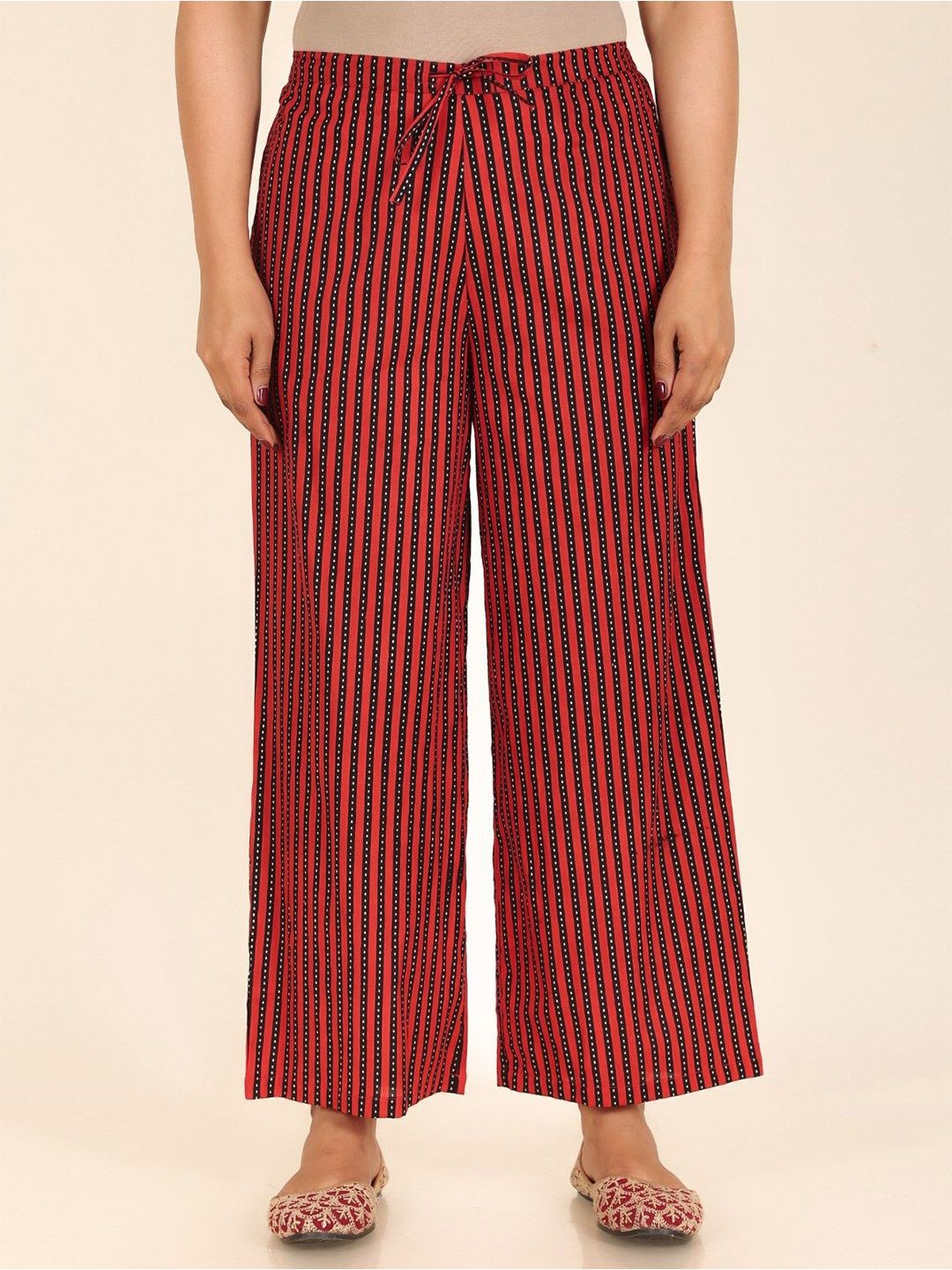 Aramya Women Striped Ethnic Palazzos