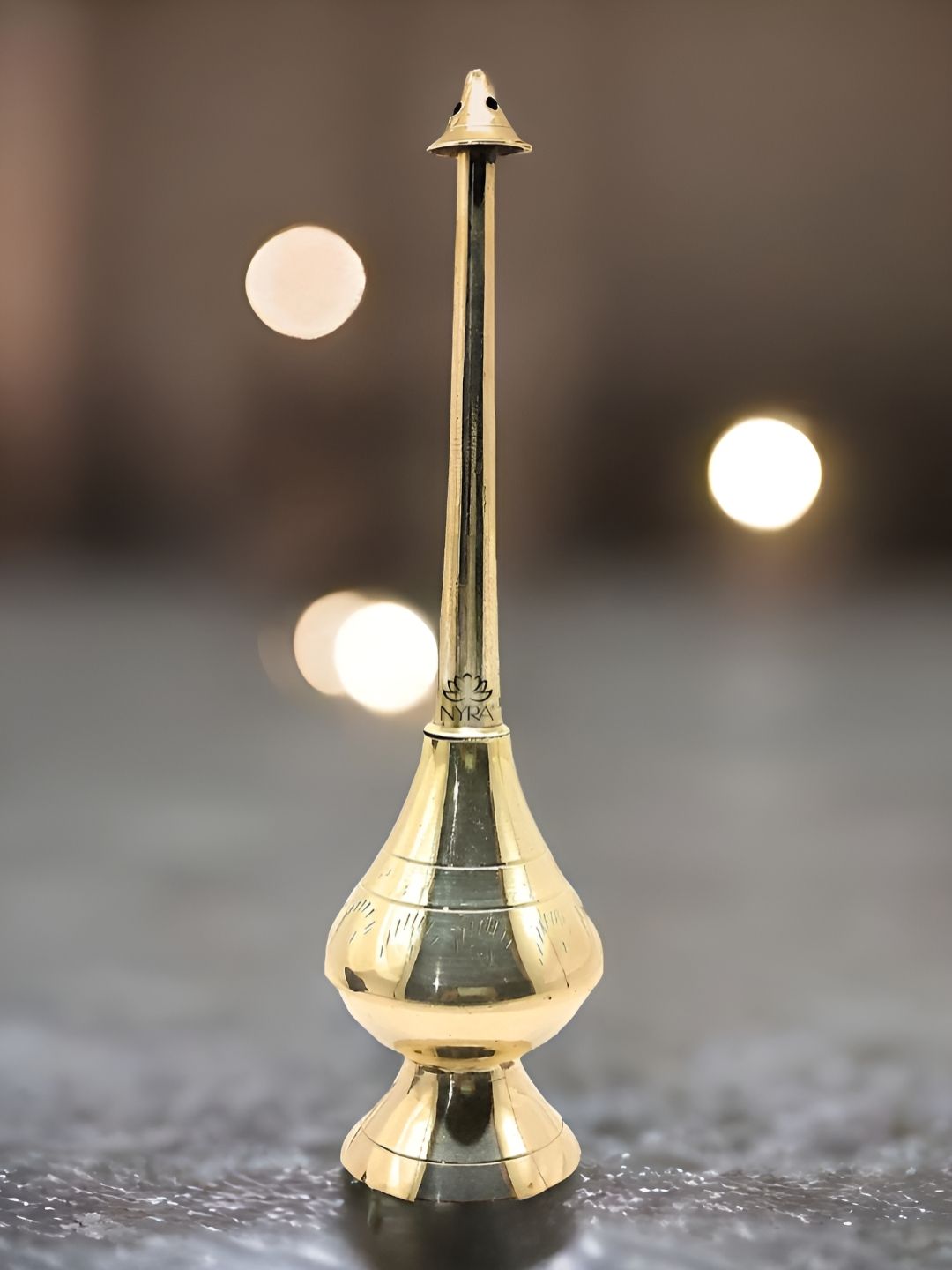 Nyra Kitchenware Brass Easy to Clean Diwali Pooja Metalware