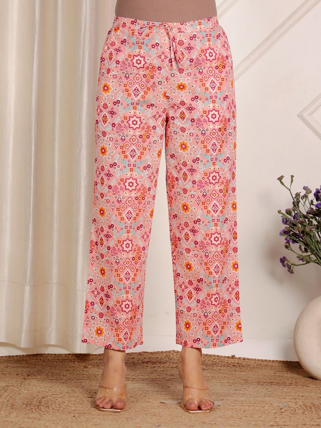 Aramya Women Printed Ethnic Palazzos