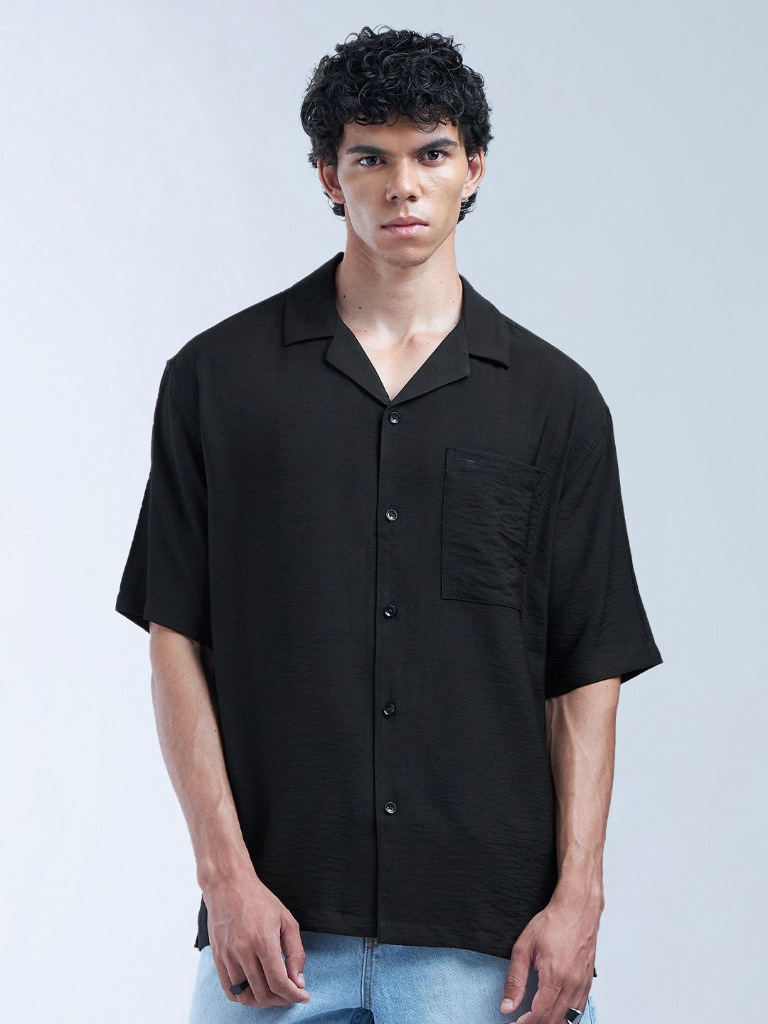 Flying Machine Men Opaque Casual Oversized Shirt