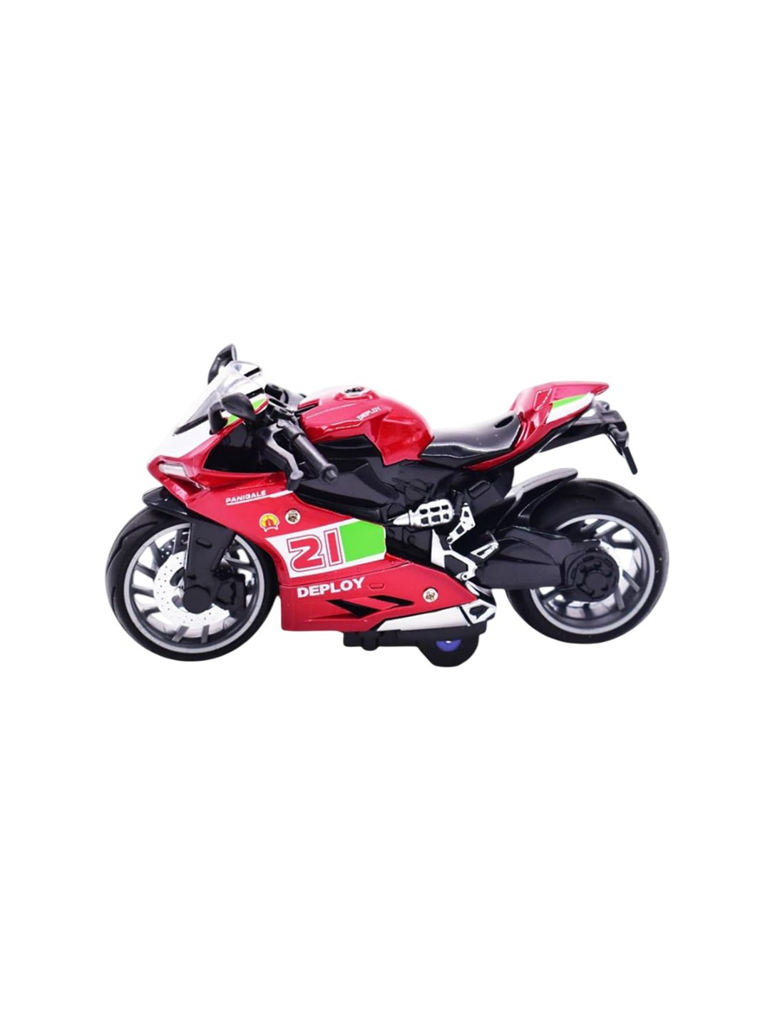PIPALIYA Kids 1:14 Scale Die Cast Pull Back Bike Toys Vehicle