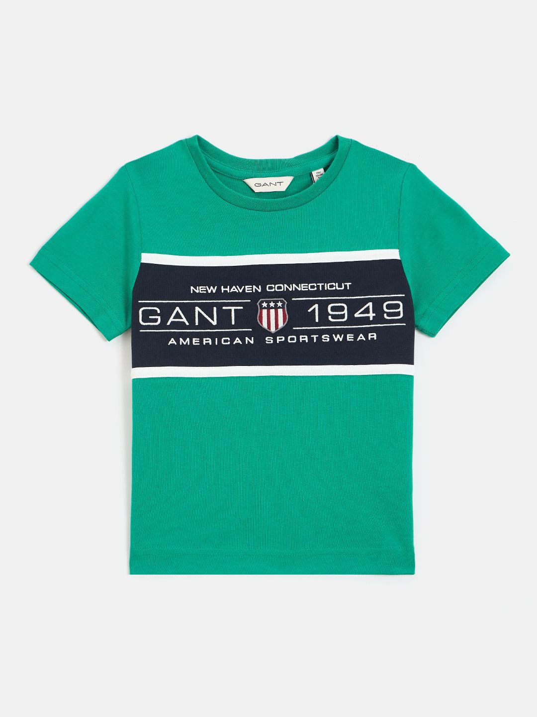 GANT Boys Typography Applique T-shirt